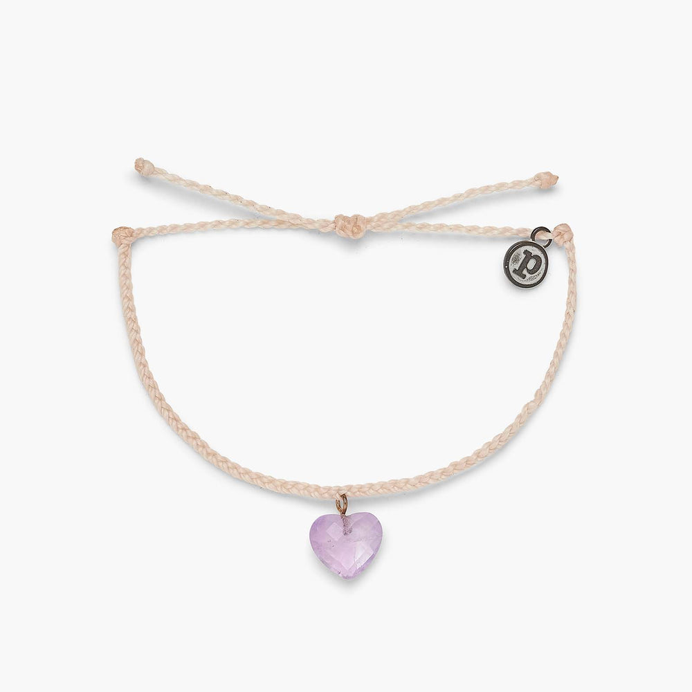 Stone Heart Charm Bracelet 2