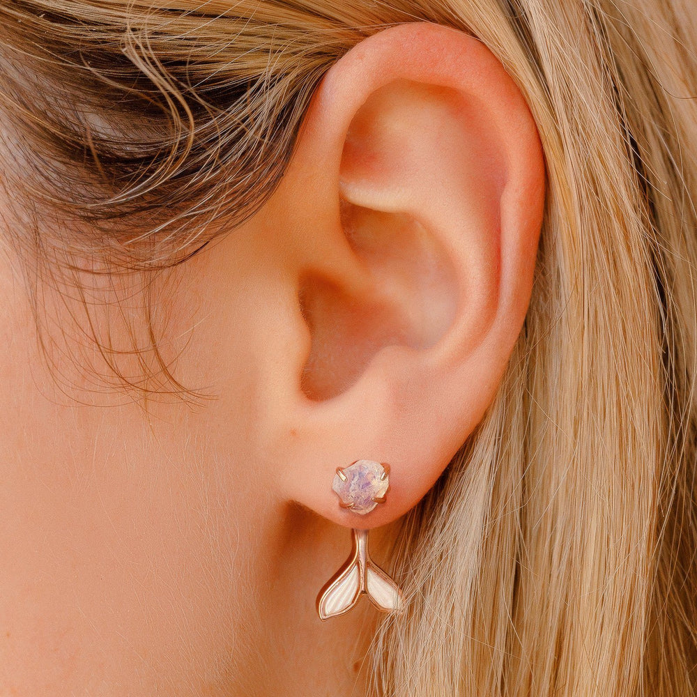 Chic Ear Jacket Earrings Rhinestoned Leaf Branch Earrings For Women Gold  /Silver /Rose Gold Tone Ear Jackets Ear Studs From Janet2011, $0.75 |  DHgate.Com