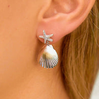Starfish Dangle Earrings Gallery Thumbnail
