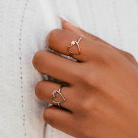 Sweetheart Stone Ring Gallery Thumbnail