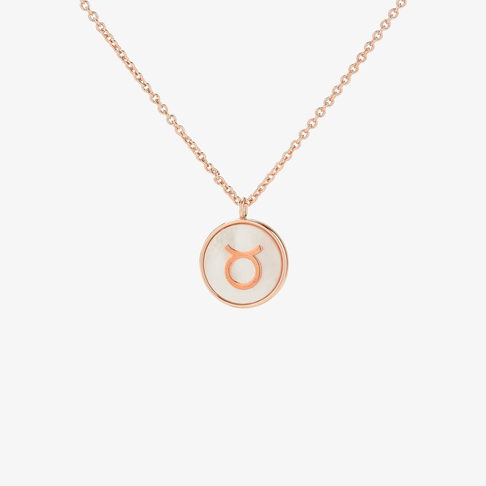 Zodiac Mother of Pearl Necklace 7
