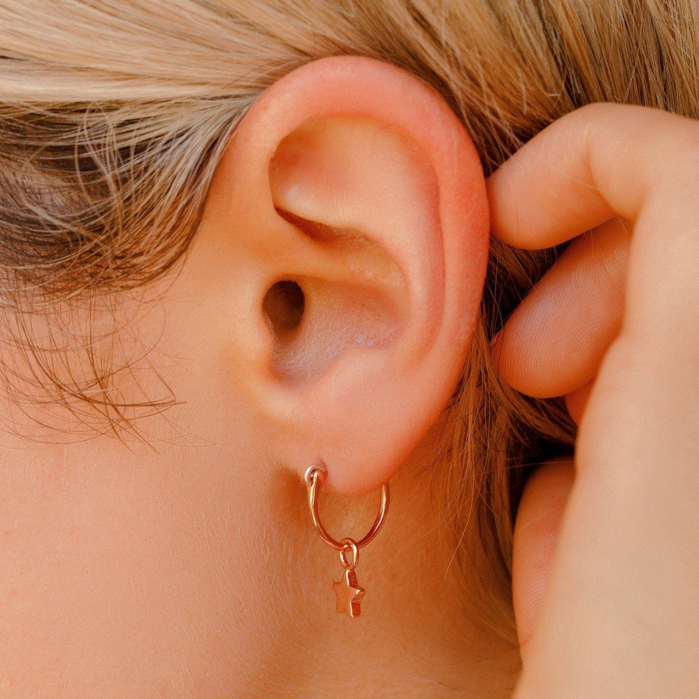 Star Hoop Earrings 4