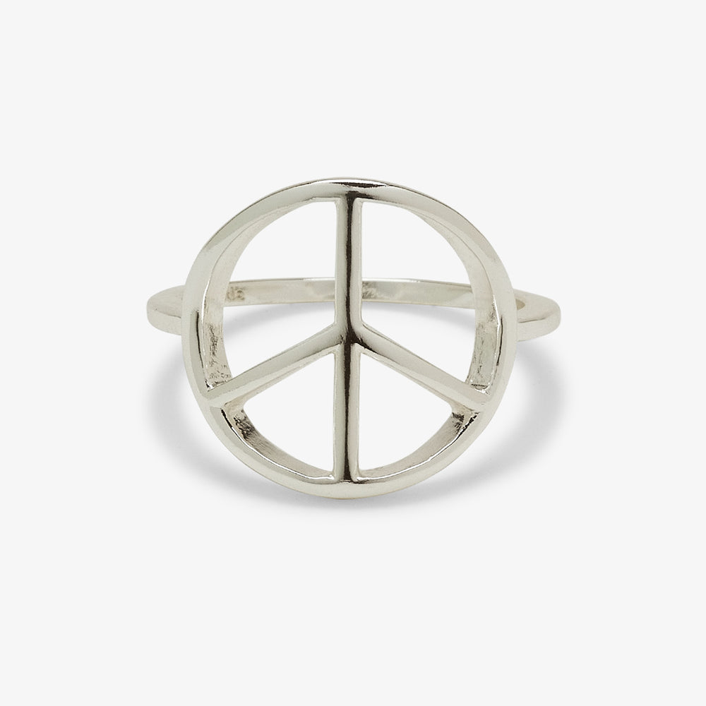 Peace Sign Ring 1