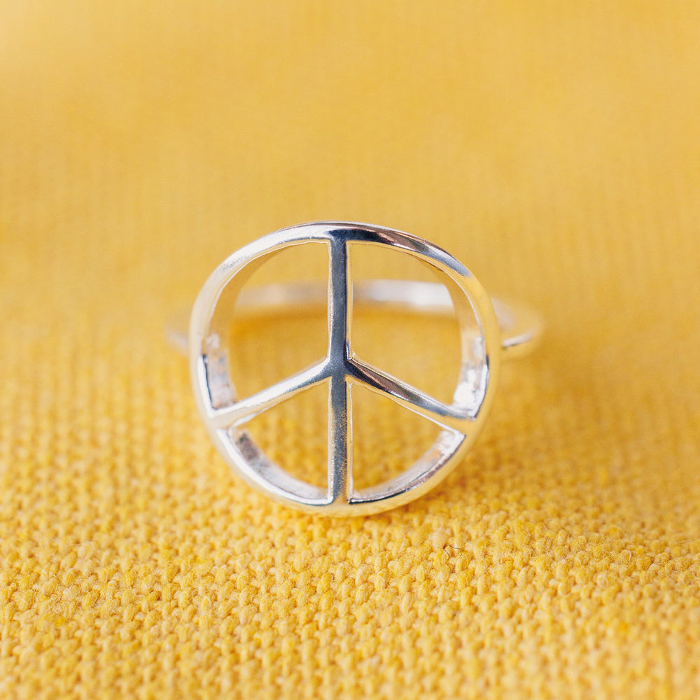 Peace Sign Ring 4