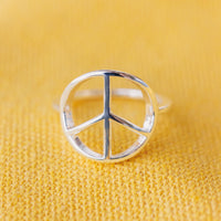 Peace Sign Ring Gallery Thumbnail