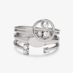 Crystal Sky Ring Stack