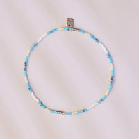 Ventura Stretch Bead Anklet Gallery Thumbnail