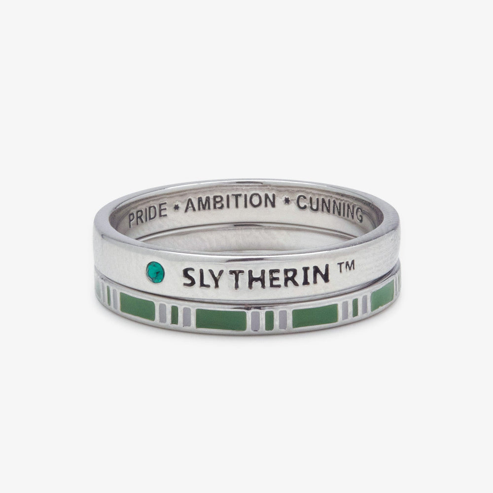 Slytherin™ House Ring Stack 1