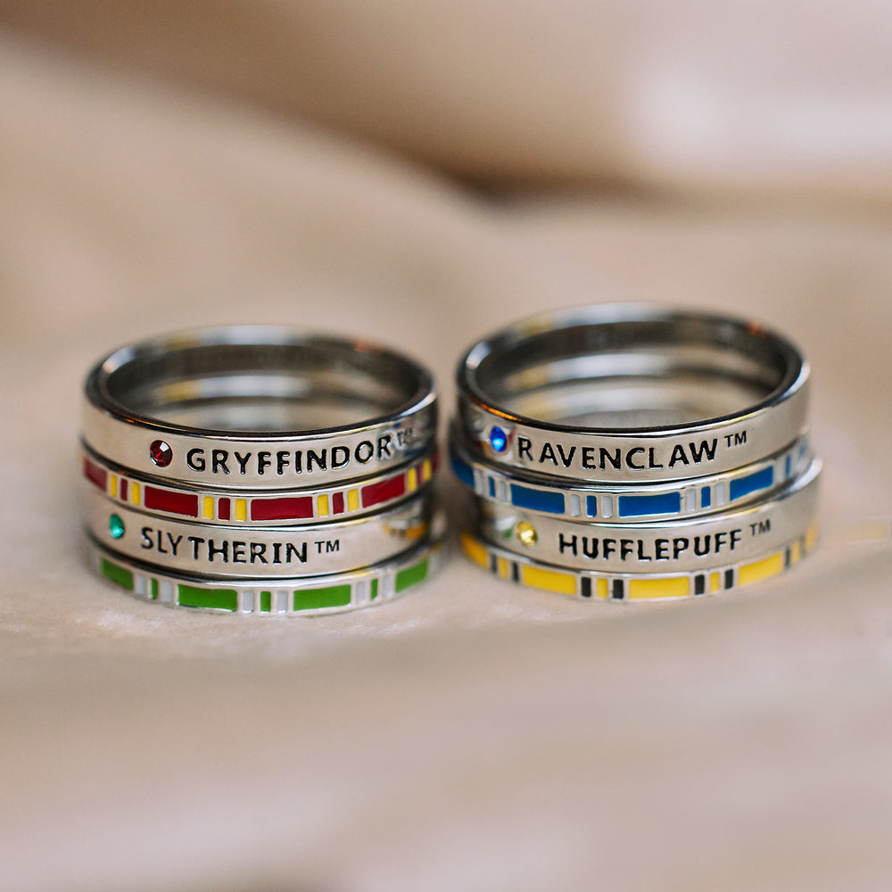 Slytherin™ House Ring Stack 6