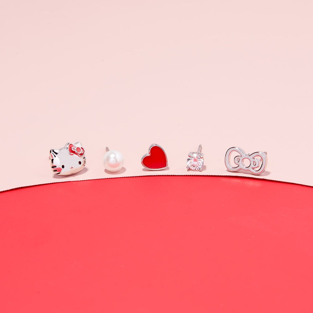 Hello Kitty Mix n Match Stud Earring Pack 5