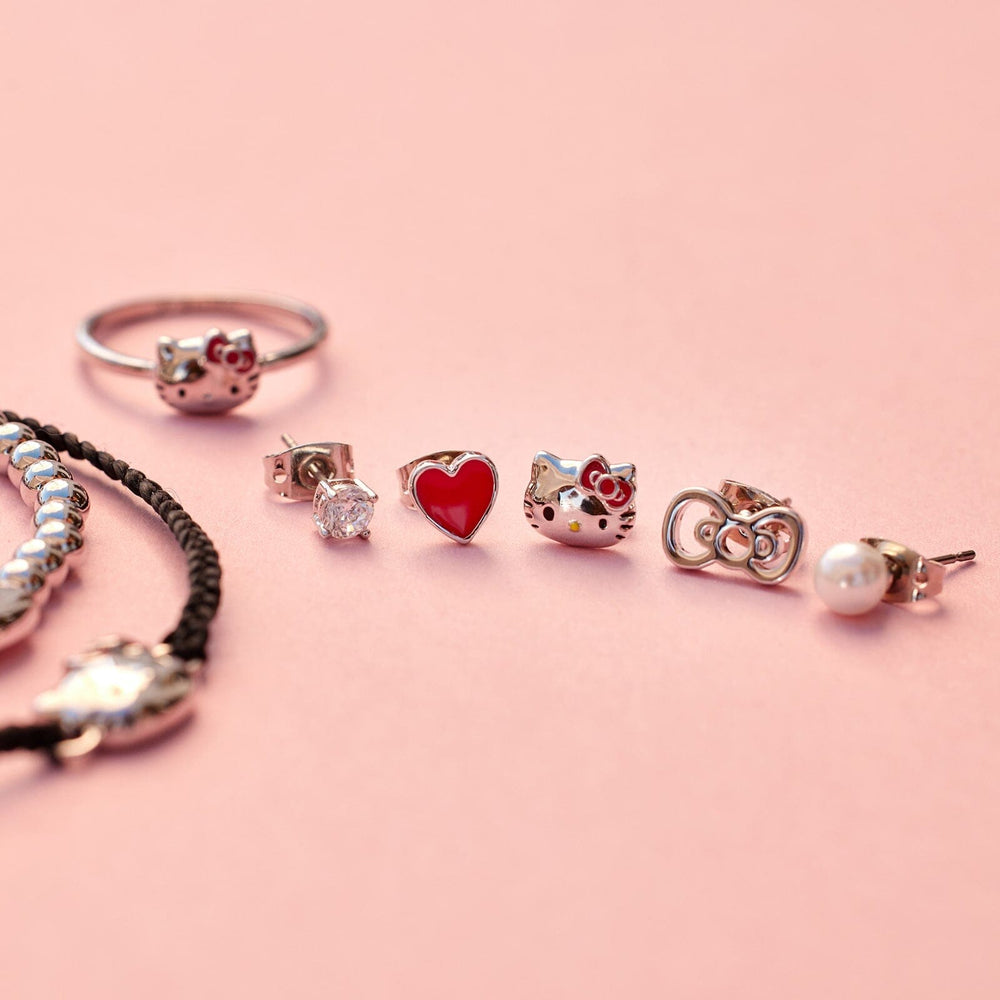 Hello Kitty Mix n Match Stud Earring Pack 6