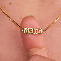 Mama Curb Chain Choker Gallery Thumbnail