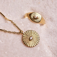 Protective Eye Pendant Necklace Gallery Thumbnail