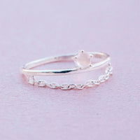 Stone Chain Ring Gallery Thumbnail