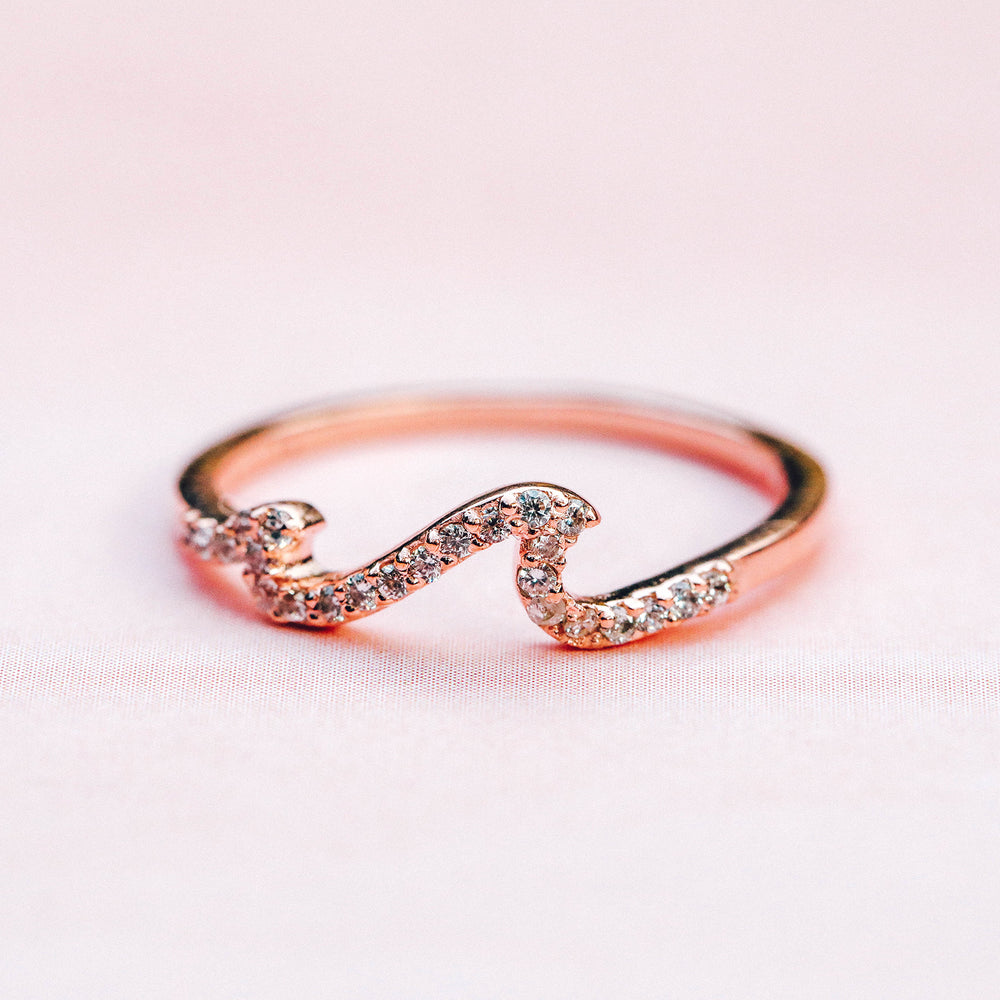 Pave Wave Ring 4