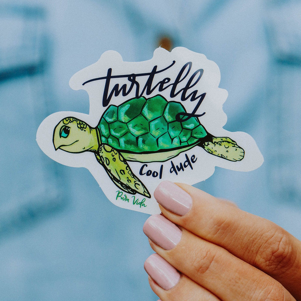 Turtelly Cool Sticker