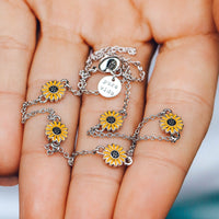 Sunflower Choker Gallery Thumbnail