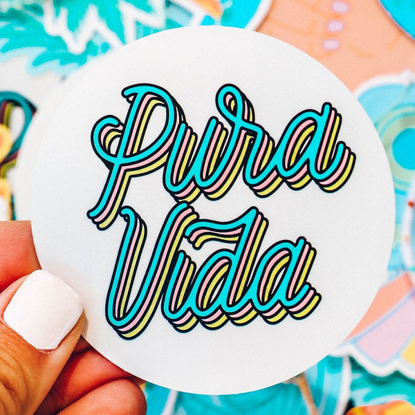 Pura Vida Sticker