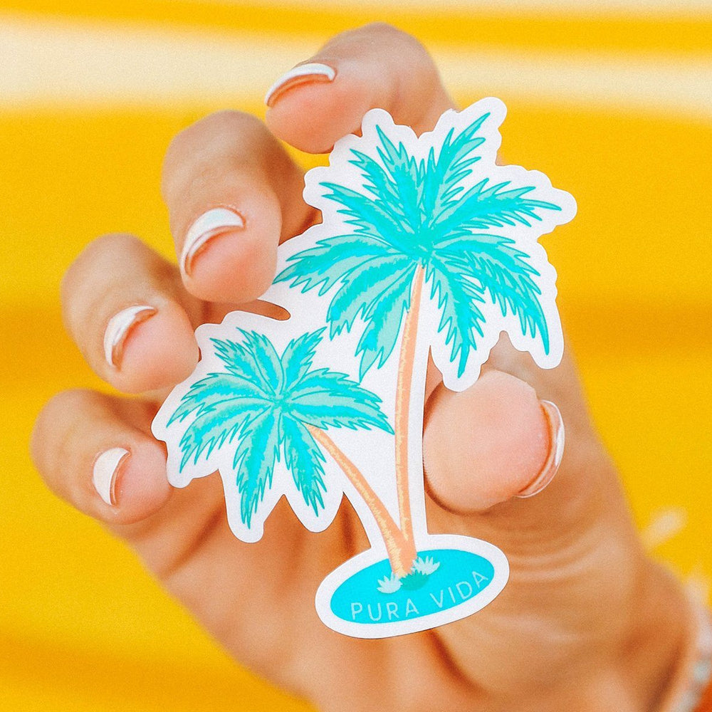 2 Palms Sticker 3