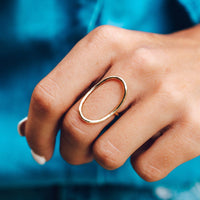 Oval Open Ring Gallery Thumbnail