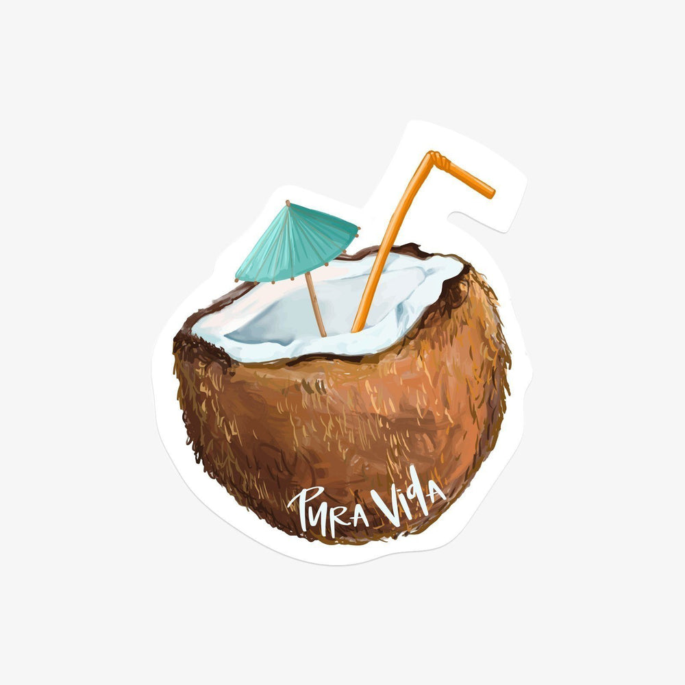 Coconut Sticker 1