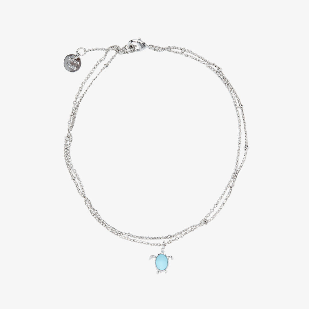 Double Chain Turtle Anklet 2