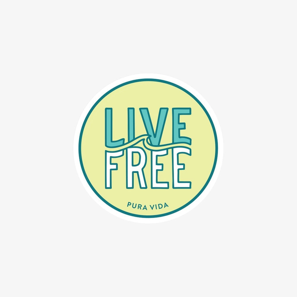 PV Live Free Sticker 1