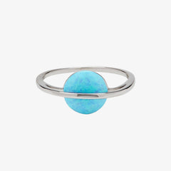 Opal Saturn Ring