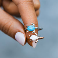 Opal Sea Turtle Ring Gallery Thumbnail
