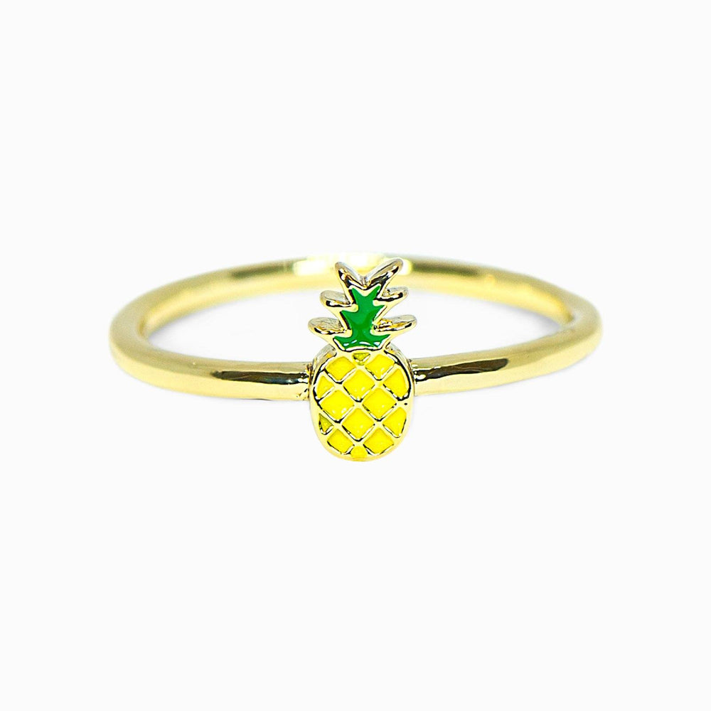 Enamel Pineapple Ring 2