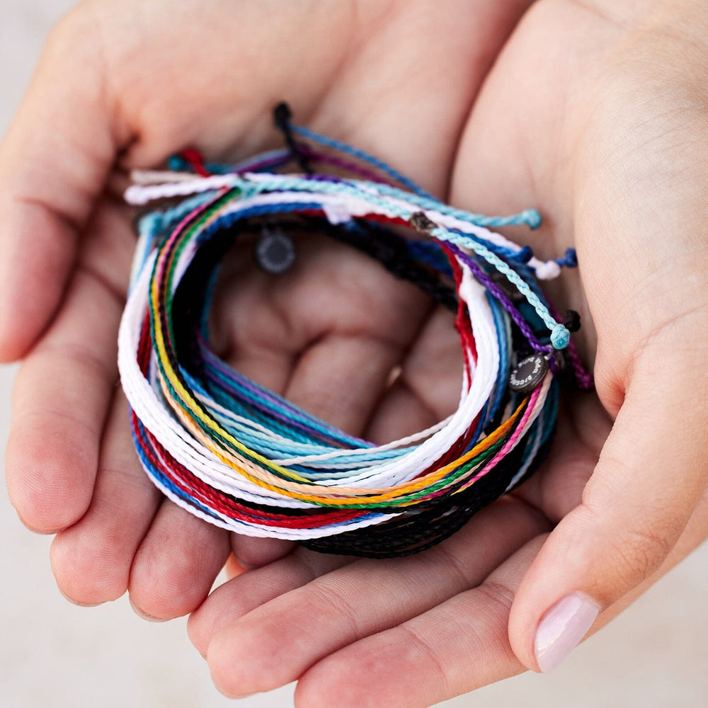 Eco-Friendly Handmade Polymer Clay Heishi Beads Kids Braided Bracelets,  with Cowrie Shell Beads and Nylon Cord, Mixed Color, 1-7/8 inch~2-7/8  inch(4.7~7.3cm)