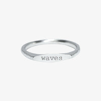 Wave Vibes Stacking Ring